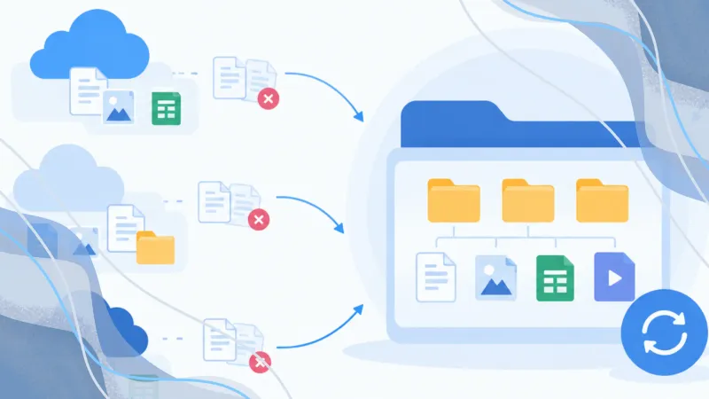 How to Organize Multiple Cloud Accounts Without Creating Duplicate Files