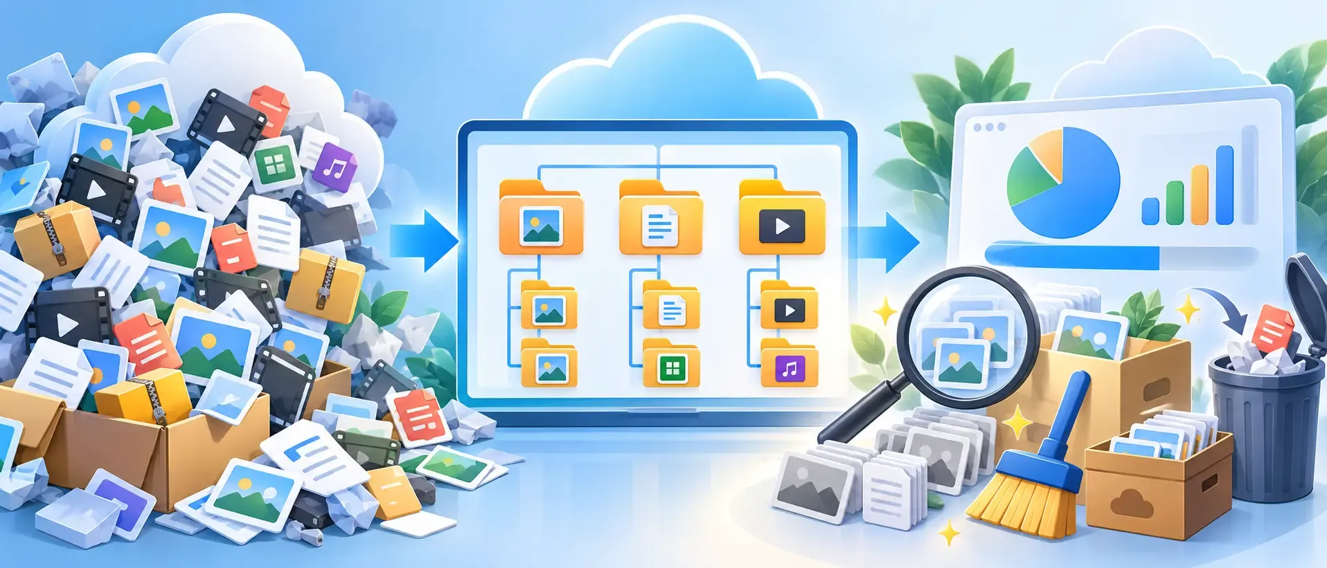 Organize your files in PikPak
