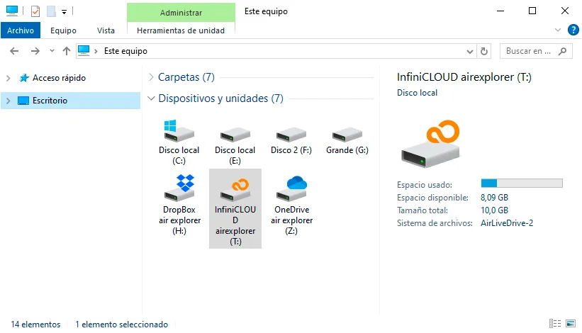 Air Live Drive: Mount Your Cloud as a Local Drive