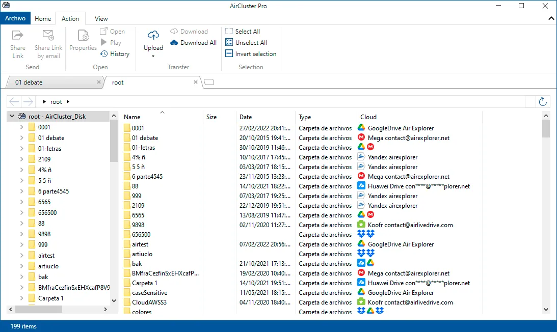 Air Cluster: Expand and unify your cloud storage