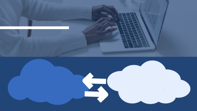 How to transfer files between two clouds