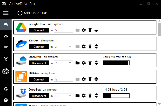 Air Live Drive screenshot