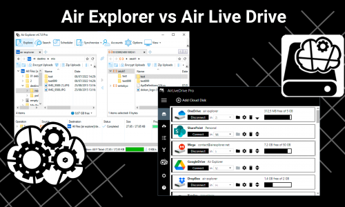 Air Explorer vs. Air Live Drive